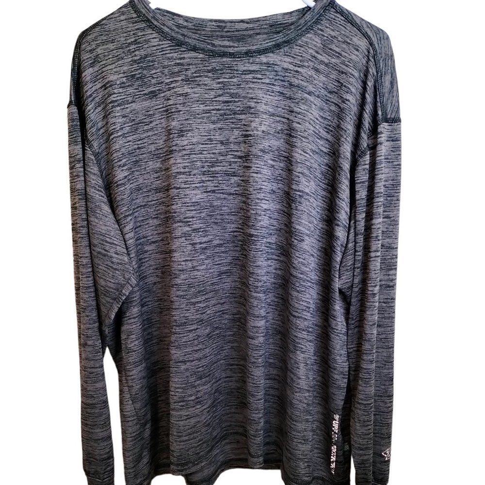 (M92) Banana Boat UPF 50+ Grey Long Sleeve Shirt Size XL